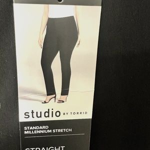 NTW Torrid Studio Straight Leg Millennium Stretch Trouser Pants Size 14R